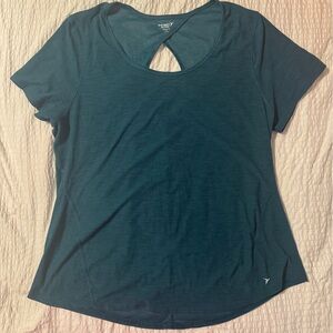 Old Navy Deep Teal Short Sleeve Tee